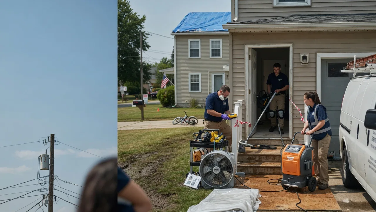 Water Damage Repair in New Athens, IL near me
